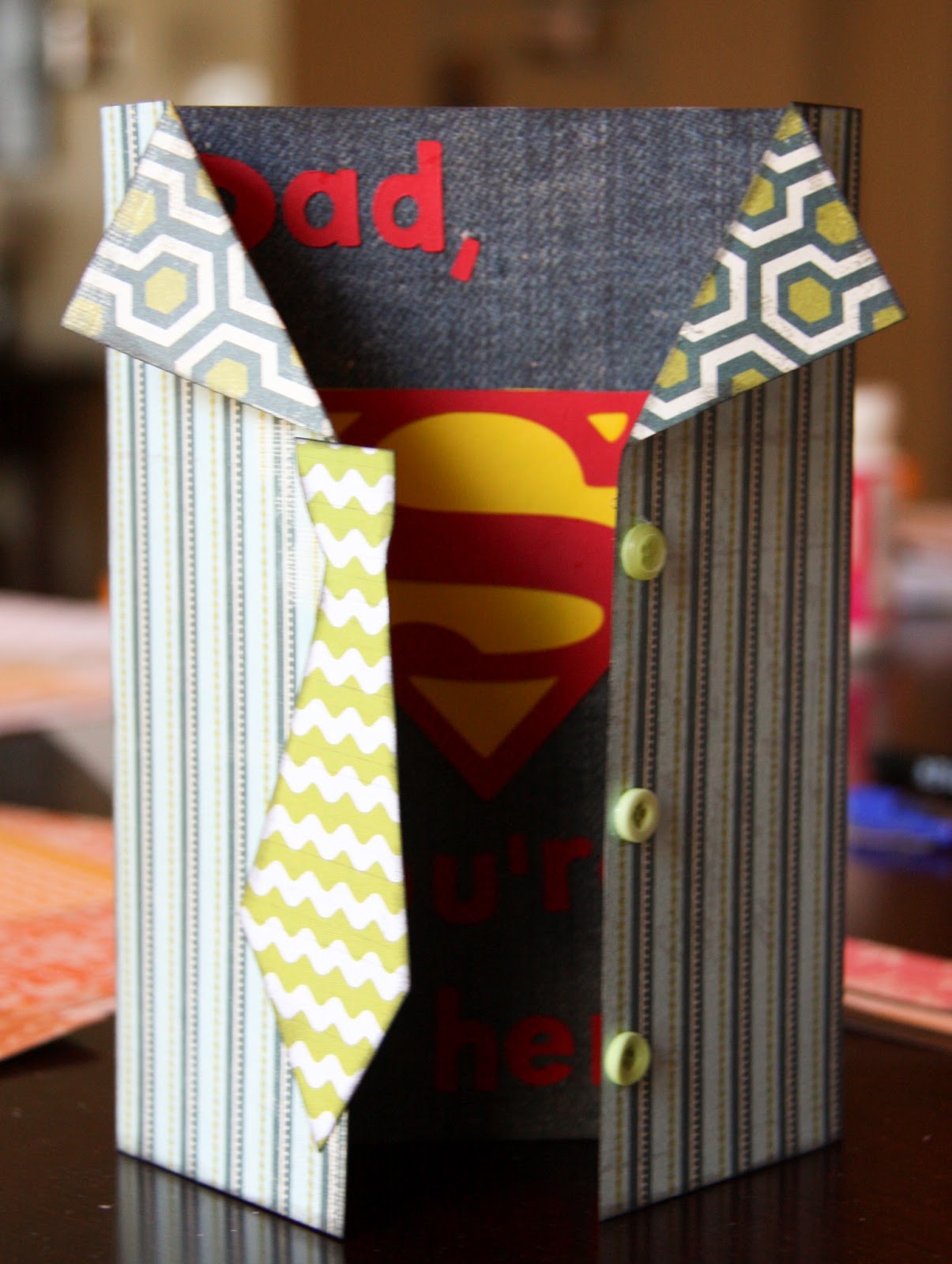 DIY Superman Card | Today's the Best Day