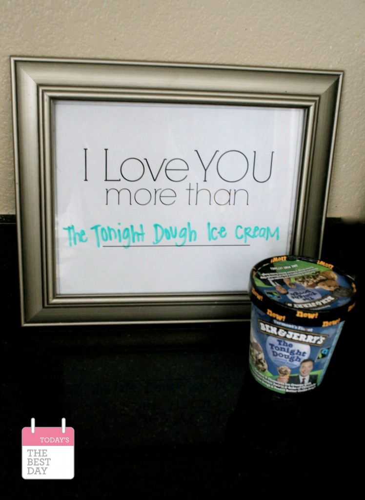 I Love You More Than - FREE Printable, then put it in a frame and write on it with a washabledry-erase marker! Fun way to show your love every day!