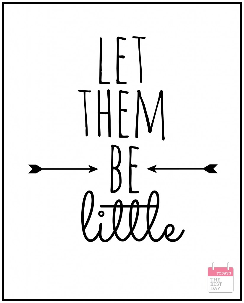 let them be little