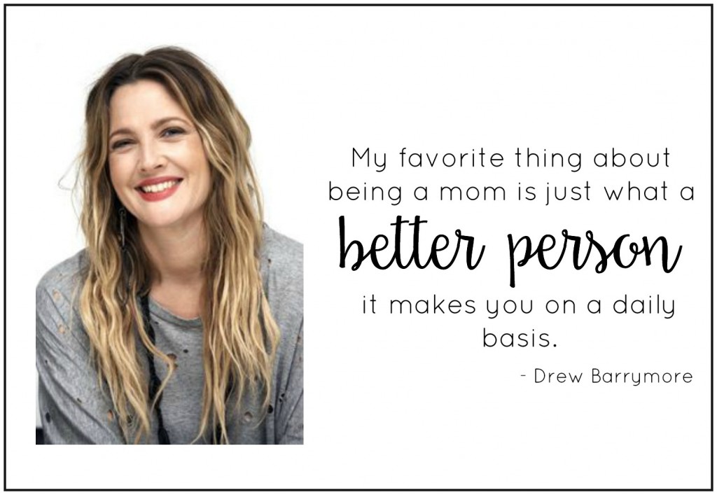 Drew Barrymore Motherhood