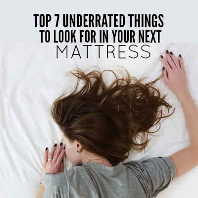 Top 7 Underrated Things To Look For In Your Next Mattress | Today's the ...