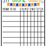 BOY CHORE CHART | Today's the Best Day